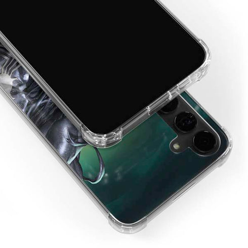 Marvel Venom Symbiote Galaxy S24 Plus Clear Case
